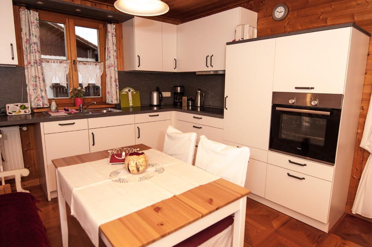 Ferienwohnung Sternschnuppe Chieming Dış mekan fotoğraf