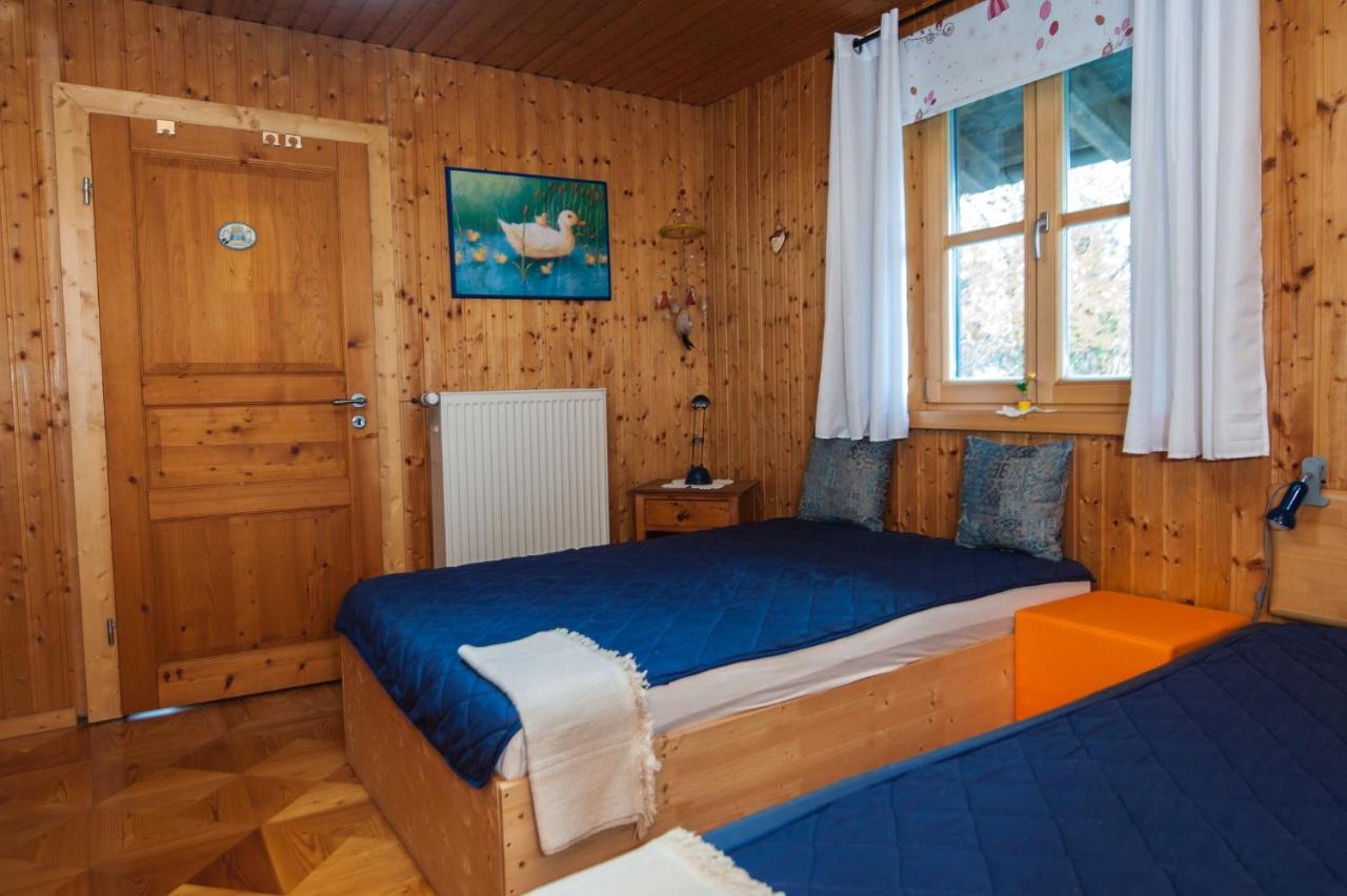 Ferienwohnung Sternschnuppe Chieming Dış mekan fotoğraf
